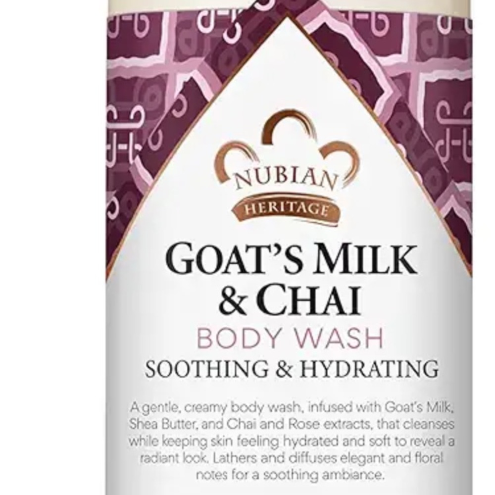 Nubian Heritage Goat's Milk & Chai Body Wash